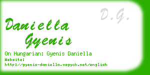 daniella gyenis business card